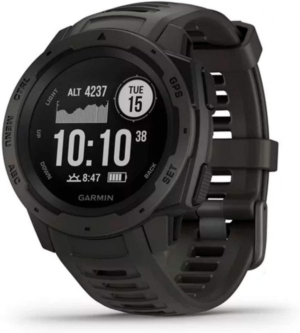 Garmin Instinct - Reloj con GPS, Unisex, Grafito, 1
