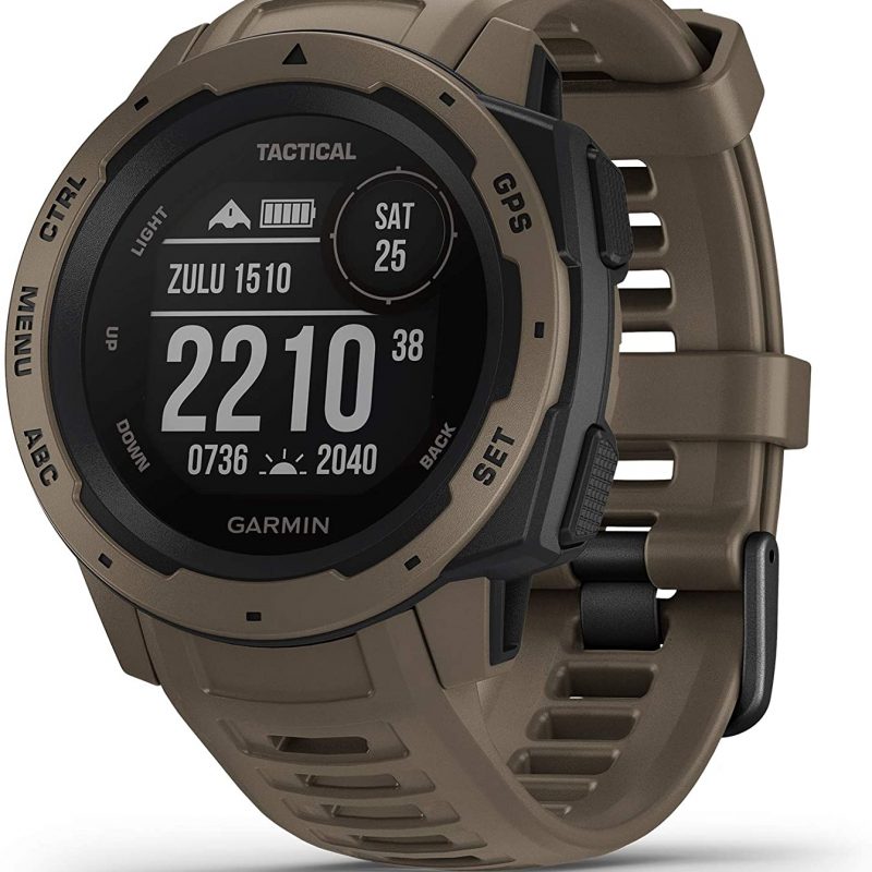 Garmin Instinct Tactical - Reloj con GPS para actividades al aire libre