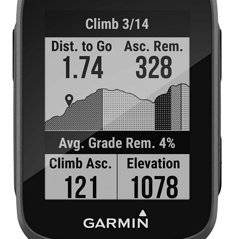 Garmin Edge 130 Plus, ciclocomputador GPS compacto con funciones de entrenamiento, negro