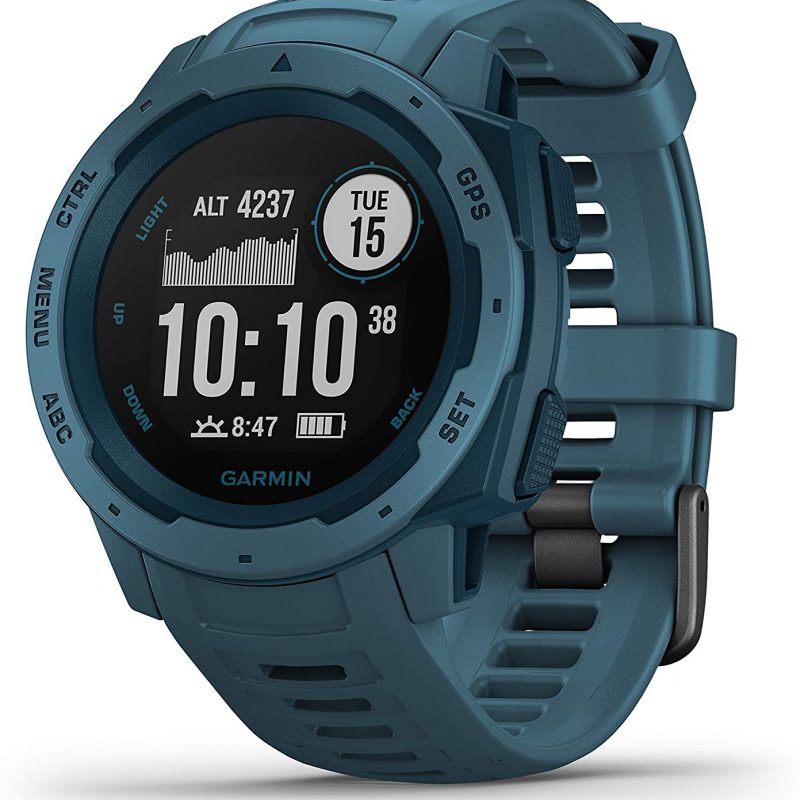 Garmin Instinct - Reloj con GPS, Unisex, Azul, 1