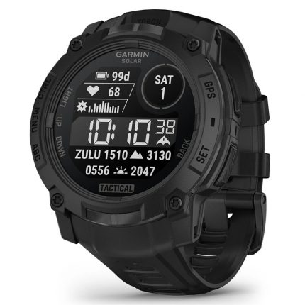 Garmin Instinct® 3 Tactical Edition 45/50mm Solar GPS Reloj inteligente de aventura