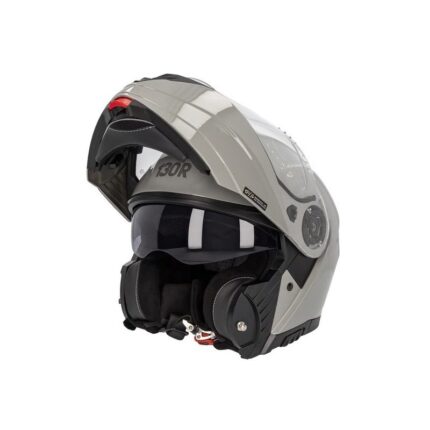 Casco Modular 130R Helmets Showa Gris
