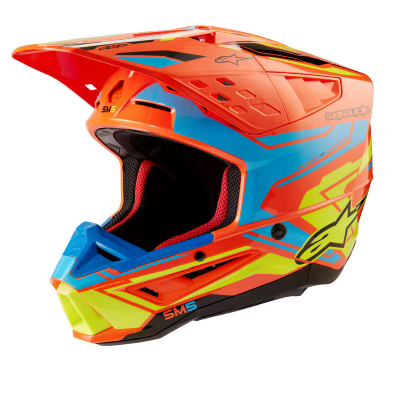 motocross-helmet-orange-blue-yellow