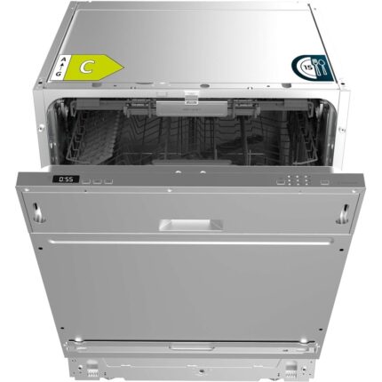 Cecotec Bolero Aguazero 6500 Full-BI 15 cubiertos 6 programas 60 cm Lavavajillas integrable Clase energética C