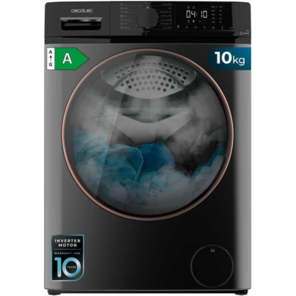 Cecotec Lavadora de Carga Frontal 10 kg 1400 rpm 10610