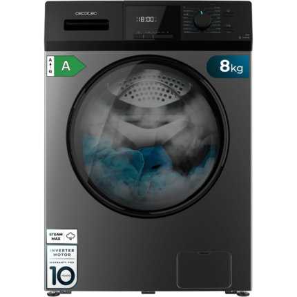 Cecotec Lavadora de Carga Frontal 8 kg 8410