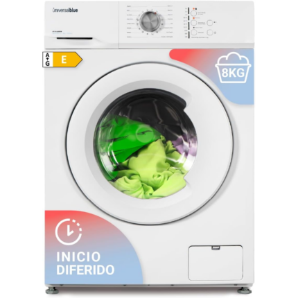 Lavadora Universal Blue ARUBA 4008W de carga frontal 8 kg 1200 rpm