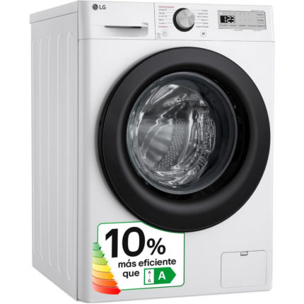 Lavadora LG de carga frontal 11 kg 1400 rpm F4WR5011A6F