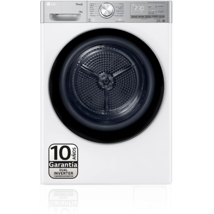 LG Secadora 10 kg Bomba de Calor RH10V9AV2WR Clase energética A+++