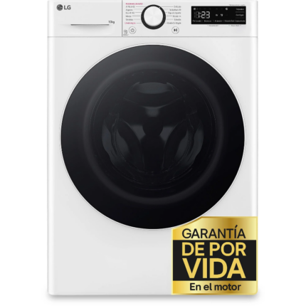 Lavadora LG de Carga Frontal 10 kg F4WR6010A0W 1400 rpm