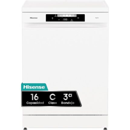 Hisense HS643C90W 16 cubiertos 60 cm Lavavajillas Clase energética C